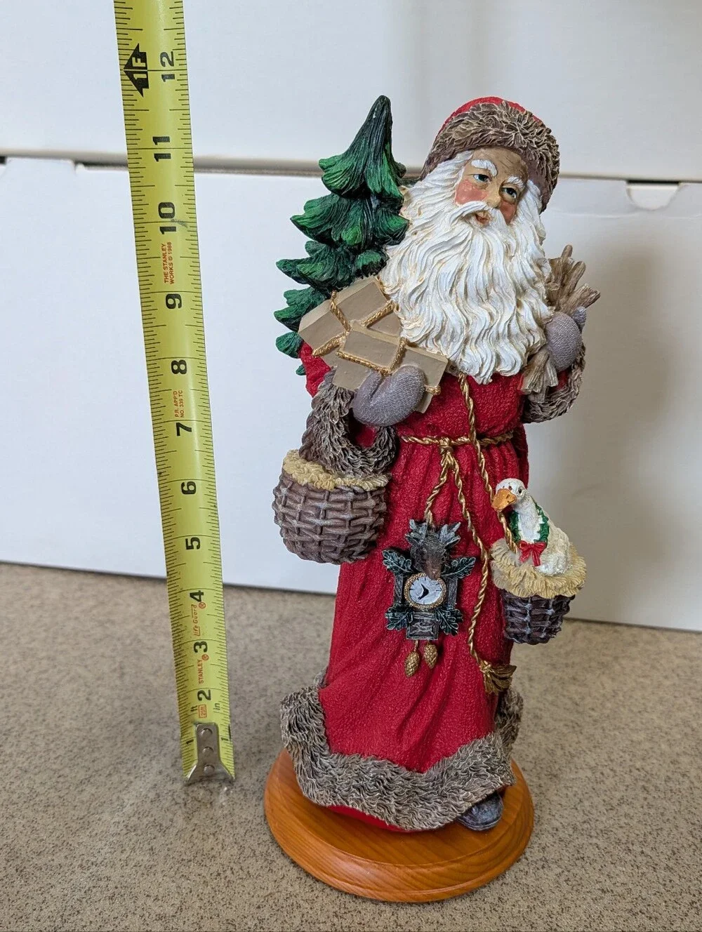 gentle st nick LYNN HANEY vintage christmas figurine